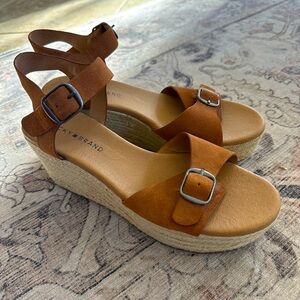 Lucky Brand Espadrille Wedge Sandal